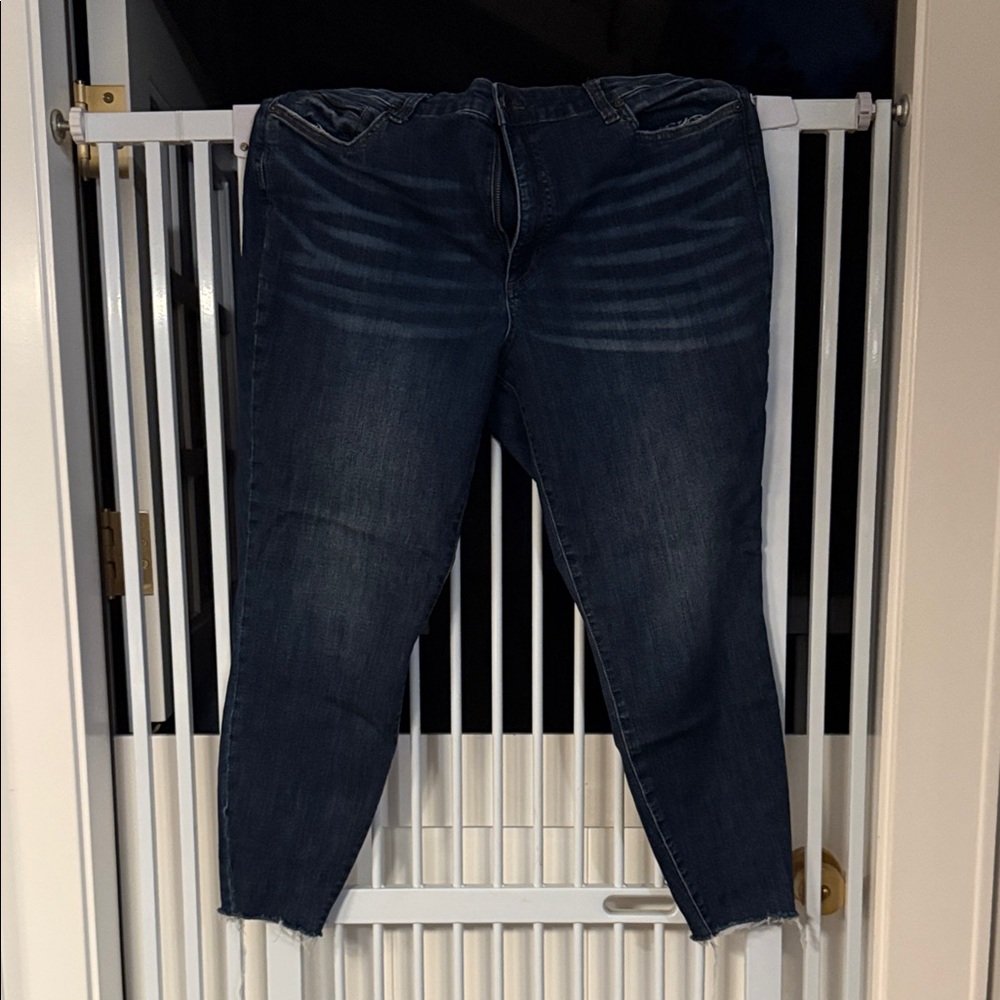 Kut from the Kloth Dark Wash Ankle Jeans